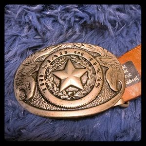 Texas belt buckle